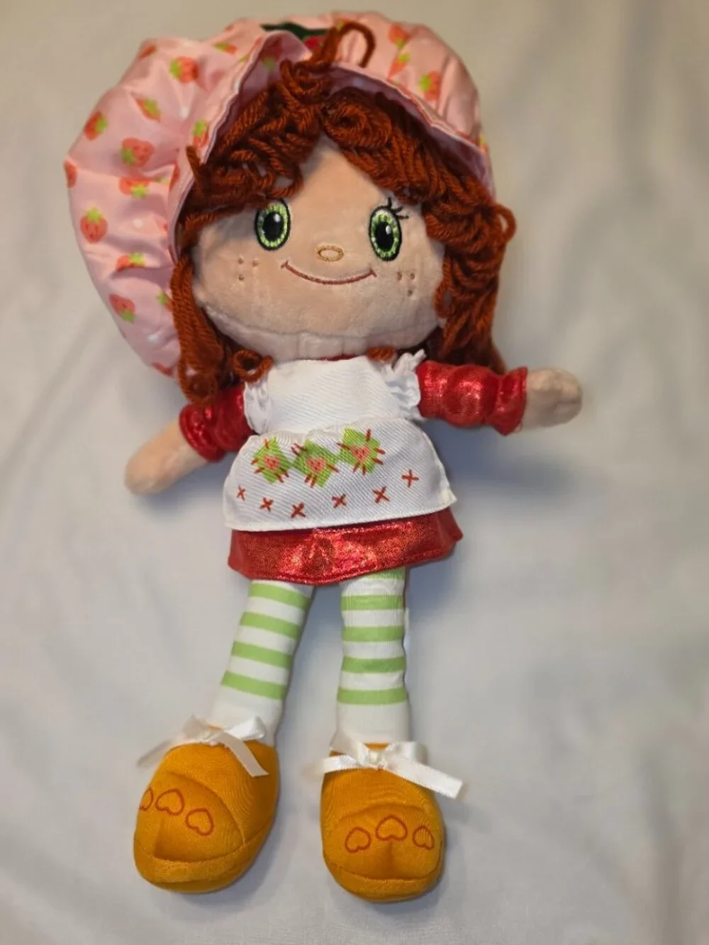 Strawberry Shortcake Rag Doll 14 Inch Wildbrain Sewn Eyes Toy Gift Nostalgia